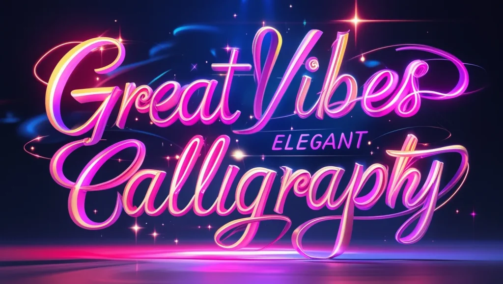 Calligraphy Fonts for Alight Motion