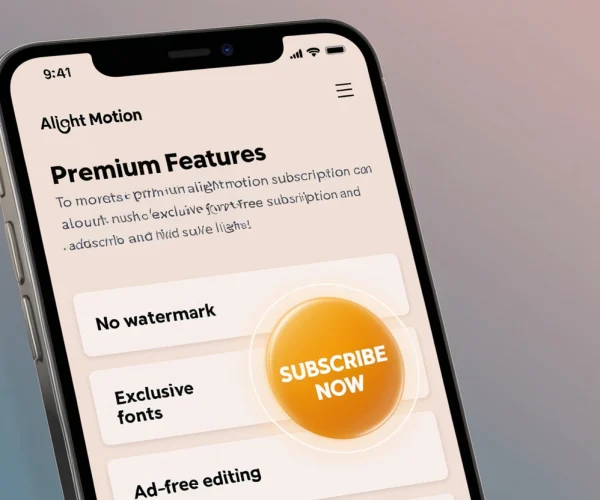 Buy an alight motion subscription